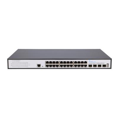 Extralink EX.30653 commutateur réseau Géré L2 L3 Gigabit Ethernet (10 100 1000) Connexion Ethernet, supportant l'alimentation
