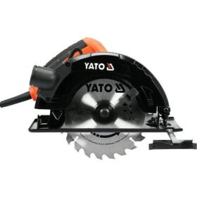 Yato YT-82152 sega circolare portatile 18,5 cm Nero, Arancione 4800 Giri min 1500 W