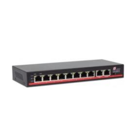 GetFort GF-210D-8P-120 network switch Unmanaged L2 Gigabit Ethernet (10 100 1000) Power over Ethernet (PoE) Black