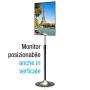 Techly ICA-TR10 signage display mount 68.6 cm (27") Silver