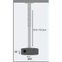 Techly ICA-PM 102XL Projektorhalterung Zimmerdecke Silber
