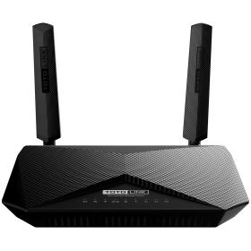 TOTOLINK LR1200 Router WiFi AC1200 Dual Band WLAN-Router Schnelles Ethernet Dual-Band (2,4 GHz 5 GHz) 4G Schwarz