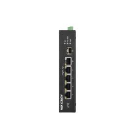 Hikvision DS-3T0306HP-E HS switch di rete Non gestito L2 Fast Ethernet (10 100) Supporto Power over Ethernet (PoE) Grigio