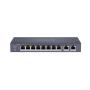 Hikvision DS-3E0310P-E M switch di rete Non gestito L2 Fast Ethernet (10 100) Supporto Power over Ethernet (PoE) Nero