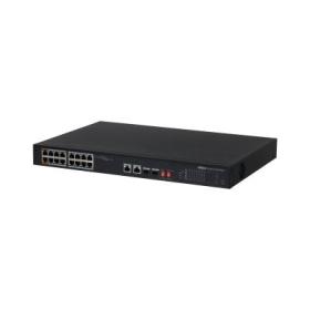 Dahua Technology PoE DH-PFS3218-16ET-135 network switch Unmanaged L2 Gigabit Ethernet (10 100 1000) Power over Ethernet (PoE)