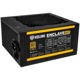 Kolink KL-G500FM unidad de fuente de alimentación 500 W 20+4 pin ATX ATX Negro