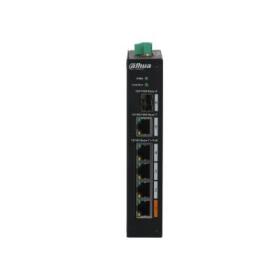 Dahua Technology PoE PFS3106-4ET-60-V2 switch di rete Non gestito L2 Fast Ethernet (10 100) Nero