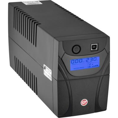 GT UPS POWERbox gruppo di continuità (UPS) A linea interattiva 0,85 kVA 480 W 2 presa(e) AC