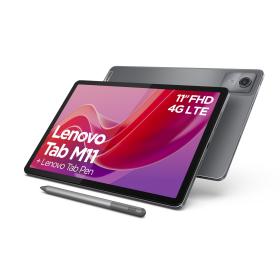Lenovo Tab M11 4G LTE 128 GB 27,8 cm (10.9") Mediatek 4 GB Wi-Fi 5 (802.11ac) Android 13 Grau