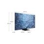 Samsung Series 9 QE65QN900CT 165,1 cm (65") 8K Ultra HD Smart-TV WLAN Schwarz