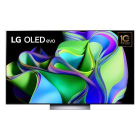 LG OLED evo OLED65C34LA.API Fernseher 165,1 cm (65") 4K Ultra HD Smart-TV WLAN Silber
