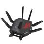 ASUS ROG Rapture GT-BE98 wireless router 10 Gigabit Ethernet Quad-band (2.4 GHz   5 GHz-1   5 GHz-2   6 GHz) Black