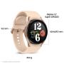 Samsung Galaxy Watch4 3,05 cm (1.2") OLED 40 mm Digital 396 x 396 Pixeles Pantalla táctil Oro Wifi GPS (satélite)