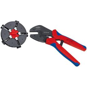Knipex 97 33 02 cable crimper Crimping tool Blue, Red