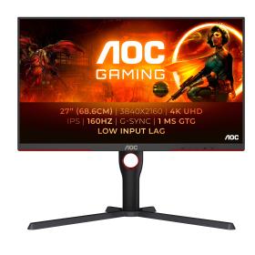 AOC G3 U27G3X Monitor PC 68,6 cm (27") 3840 x 2160 Pixel 4K Ultra HD LED Nero, Rosso