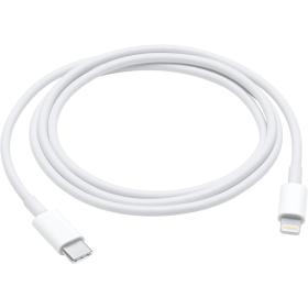 Apple MM0A3ZM A cable de conector Lightning 1 m Blanco