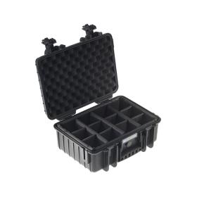 B&W 4000 B RPD equipment case Briefcase classic case Black