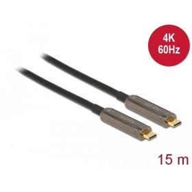 DeLOCK 84104 USB cable 15 m USB 3.2 Gen 1 (3.1 Gen 1) USB C Black