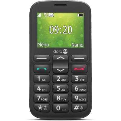 Doro 1381 6,1 cm (2.4") 97 g Noir Téléphone pour seniors