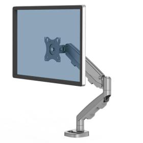 Fellowes Eppa Single Monitor Arm - Monitor Mount for 8KG 40 inch Screens - Ergonomic Adjustable Monitor Arm Desk Mount - Tilt