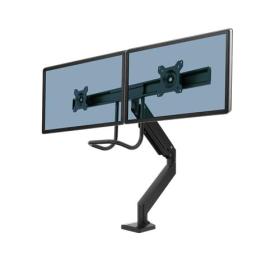 Fellowes Eppa Dual Crossbar Monitor Arm - Black