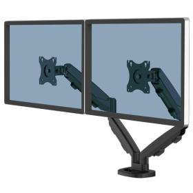 Fellowes Eppa Dual Monitor Arm - Monitor Mount for 8KG 40 inch Screens - Ergonomic Adjustable Monitor Arm Desk Mount - Tilt 90°