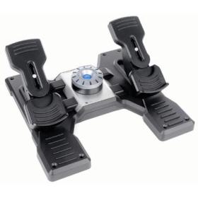 Logitech G Flight Rudder Pedals Negro, Plata USB 2.0 Simulador de Vuelo Analógico Digital PC