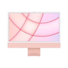 Apple iMac Apple M M1 61 cm (24") 4480 x 2520 pixels 8 Go 256 Go SSD PC All-in-One macOS Big Sur Wi-Fi 6 (802.11ax) Rose