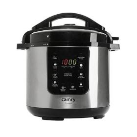 Camry Premium CR 6409 multi cooker 6 L 1000 W Black, Stainless steel