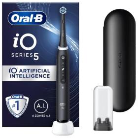 Oral-B IOSERIES5BL brosse à dents électrique Adulte Brosse à dents vibrante Noir