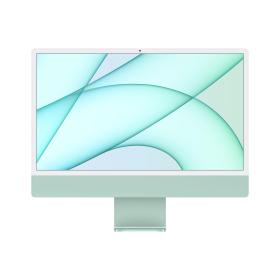 Apple iMac Apple M M1 61 cm (24") 4480 x 2520 pixels 8 Go 256 Go SSD PC All-in-One macOS Big Sur Wi-Fi 6 (802.11ax) Orange, Vert