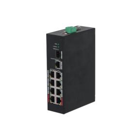 Dahua Technology PFS3110-8ET-96-V2 Non gestito Fast Ethernet (10 100) Supporto Power over Ethernet (PoE) 10U Nero