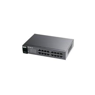 Zyxel GS1100-16 Netzwerk-Switch Schwarz