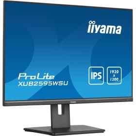 ▷ iiyama ProLite XUB2595WSU-B5 écran plat de PC 63,5 cm (25") 1920 x 1200 pixels WUXGA LED Noir | Trippodo