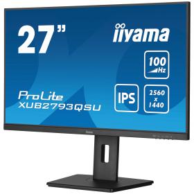 ▷ iiyama ProLite XUB2793QSU-B6 LED display 68.6 cm (27") 2560 x 1440 pixels Quad HD Black | Trippodo