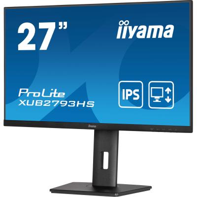 ▷ iiyama ProLite XUB2793HS-B6 LED display 68,6 cm (27") 1920 x 1080 pixels Full HD Noir | Trippodo
