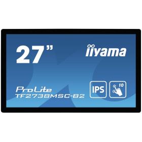 iiyama ProLite TF2738MSC-B2 écran plat de PC 68,6 cm (27") 1920 x 1080 pixels Full HD LED Écran tactile Multi-utilisateur Noir