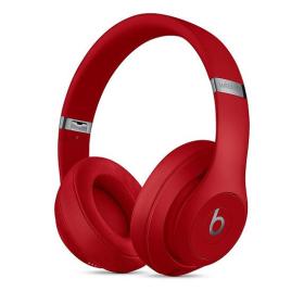 Apple Studio 3 Kopfhörer Verkabelt & Kabellos Kopfband Anrufe Musik Mikro-USB Bluetooth Rot
