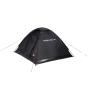 ▷ High Peak Beaver 3 Black, Red Pyramid tent | Trippodo