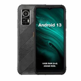 AGM H6 EU001B smartphone 16,7 cm (6.56") Triple SIM Android 13 4G USB Type-C 8 Go 256 Go 4900 mAh Noir