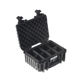 B&W 3000 B RPD Ausrüstungstasche -koffer Aktentasche klassischer Koffer Schwarz