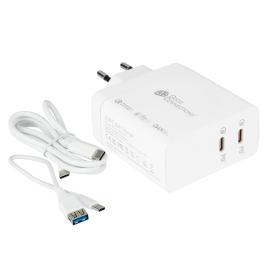 Alcasa PCA-W006W mobile device charger Universal White AC Fast charging Indoor