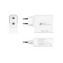 ▷ Alcasa PCA-W005W chargeur d'appareils mobiles Universel Blanc Secteur Charge rapide Intérieure | Trippodo