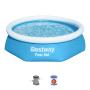 ▷ Bestway Fast Set Kit piscine gonflable ronde 2,44 m x 61 cm | Trippodo