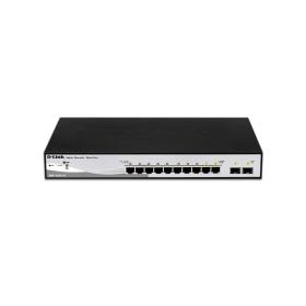 D-Link DGS-1210-10 Managed L2 Gigabit Ethernet (10 100 1000) 1U Black, Grey