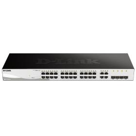 D-Link DGS-1210-24 Géré L2 Gigabit Ethernet (10 100 1000) 1U Noir