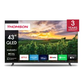 Thomson 43QA2S13 Fernseher 109,2 cm (43") 4K Ultra HD Smart-TV WLAN Grau
