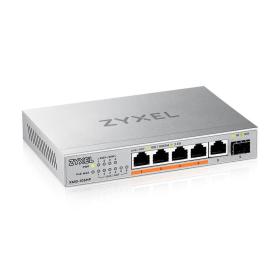 Zyxel XMG-105HP No administrado 2.5G Ethernet (100 1000 2500) Energía sobre Ethernet (PoE) Plata