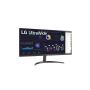 ▷ LG 34WQ500-B écran plat de PC 86,4 cm (34") 2560 x 1080 pixels Full HD LED Noir | Trippodo