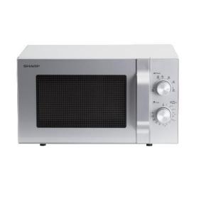 Sharp R204S microwave Countertop Solo microwave 20 L 800 W Silver